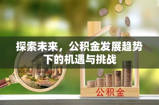 鸡西探索未来，公积金发展趋势下的机遇与挑战